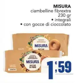 Gruppo di Palo Ciambelline fibrextra Misura offerta