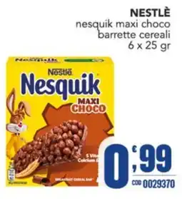 Gruppo di Palo Nesquik maxi choco offerta