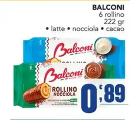Gruppo di Palo Balconi rollino nocciola offerta