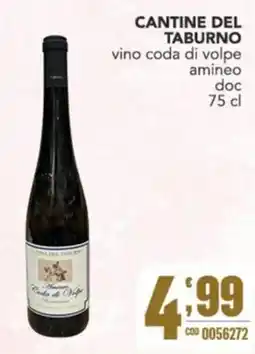 Gruppo di Palo Cantine del Taburno vino coda di volpe amineo offerta