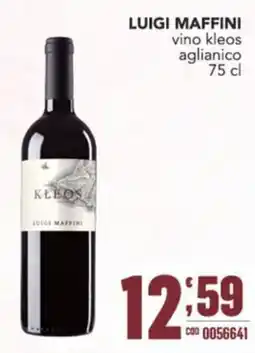 Gruppo di Palo Vino kleos aglianico Luigi Maffini offerta