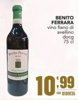 Gruppo di Palo Benito Ferrara vino fiano di avellino docg offerta