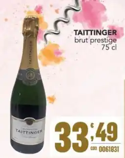 Gruppo di Palo Taittinger brut prestige offerta
