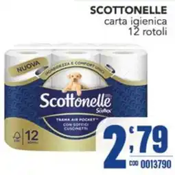 Gruppo di Palo Scottonelle carta igienica offerta