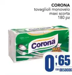 Gruppo di Palo Tovaglioli monovelo Corona offerta