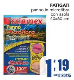 Gruppo di Palo Panno Microfibra Pavimenti Sciamex offerta