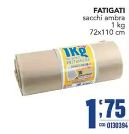 Gruppo di Palo Fatigati sacchi ambra offerta