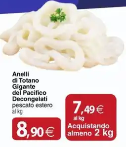 Docks Cash&Carry Anelli di Totano Gigante del Pacifico offerta