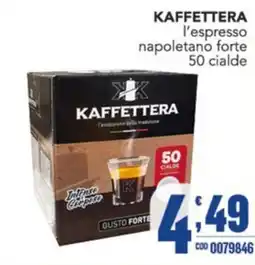 Gruppo di Palo Kaffettera l'espresso napoletano forte offerta
