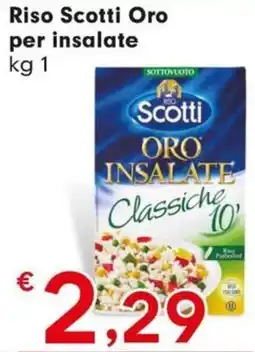 Eurospar Riso Scotti Oro per insalate offerta