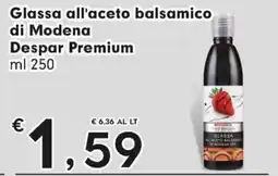 Eurospar Glassa all'aceto balsamico di Modena Despar Premium offerta