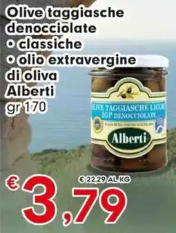 Eurospar Olive taggiasche denocciolate Alberti offerta