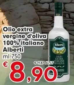 Eurospar Olio extra vergine d'oliva Alberti offerta