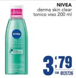 Gruppo di Palo Nivea derma skin clear tonico viso offerta