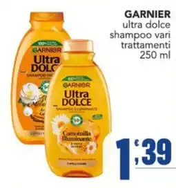 Gruppo di Palo Garnier Ultra Dolce shampoo vari trattamenti offerta