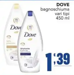 Gruppo di Palo Dove bagnoschiuma offerta