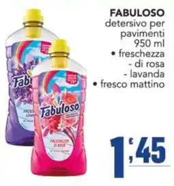 Gruppo di Palo Fabuloso detersivo per pavimenti offerta