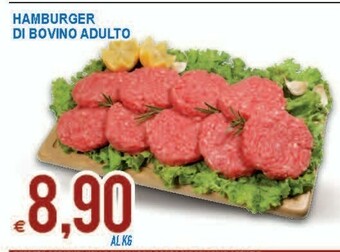 MD Discount Hamburger di bovino adulto offerta