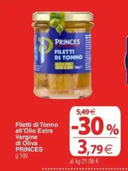 Docks Cash&Carry Filetti di Tonno PRINCES offerta