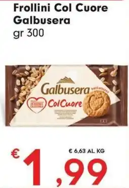 Eurospar Frollini Col Cuore Galbusera offerta