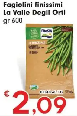 Eurospar Fagiolini finissimi La Valle Degli Orti offerta