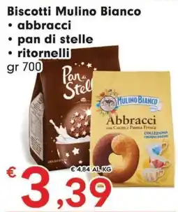 Eurospar Biscotti Mulino Bianco offerta