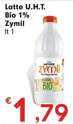 Eurospar Latte U.H.T. Bio 1% Zymil offerta