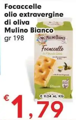 Eurospar Focacelle olio extravergine di oliva Mulino Bianco offerta