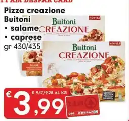 Eurospar Pizza creazione Buitoni offerta