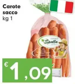 Eurospar Carote sacco Spalla offerta