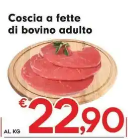 Eurospar Coscia a fette di bovino adulto offerta