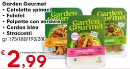 Eurospar Garden Gourmet Cordon bleu offerta
