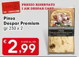 Eurospar Pinsa Despar Premium offerta