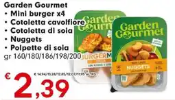 Eurospar Garden Gourmet Nuggets offerta