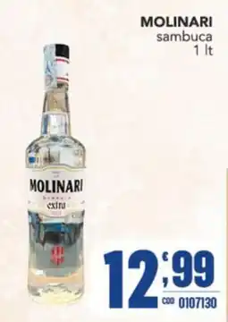 Gruppo di Palo Molinari sambuca extra offerta