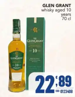 Gruppo di Palo Glen Grant whisky aged 10 offerta