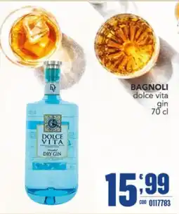 Gruppo di Palo Bagnoli dolce vita gin offerta