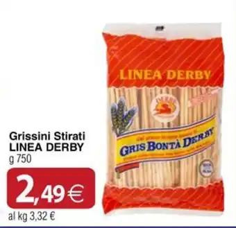 Grissini Stirati LINEA DERBY