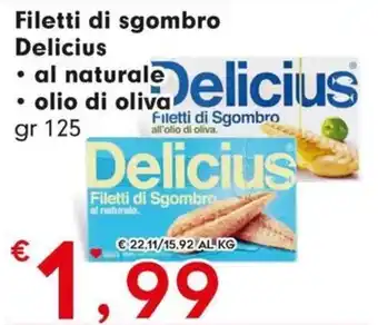 Filetti di sgombro Delicius
