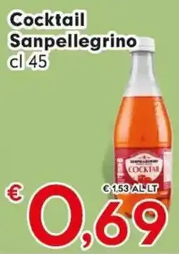Eurospar Cocktail Sanpellegrino offerta