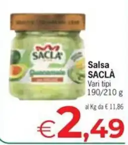 Despar Salsa SACLA offerta