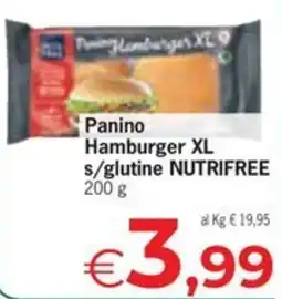 Despar Panino Hamburger XL s/glutine NUTRIFREE offerta