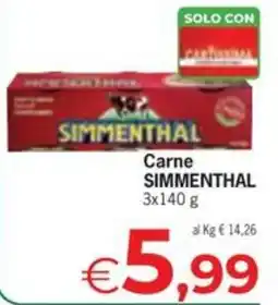Despar Carne Simmenthal offerta