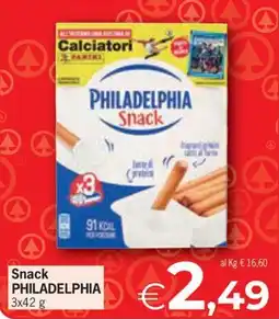 Despar Snack Philadelphia offerta