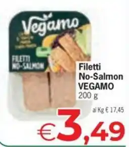 Despar Filetti No-Salmon Vegamo offerta