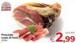 Despar Prosciutto crudo di Fonni offerta