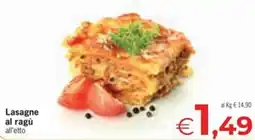 Despar Lasagne al ragù all'etto offerta