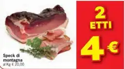 Despar Speck di montagna offerta