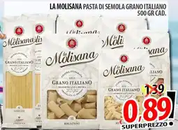 Il Genio Supermercato La Molisana pasta di semola grano italiano offerta