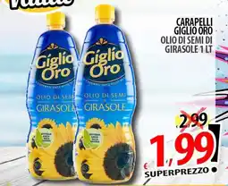 Il Genio Supermercato Giglio Oro olio di semi di girasole offerta
